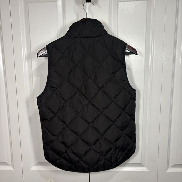 J.Crew Vest Women’s S Black Quilted Puffer Down Filled Outdoor Layering Jacket - Picture 2 of 7